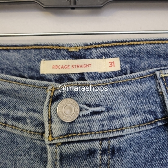 LEVI'S Ribcage Straight Ankle Jeans - Picture 5 of 8